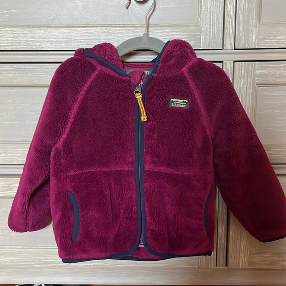 L.L.Bean Hi-Pile Fleece Jacket - Picture 1 of 3
